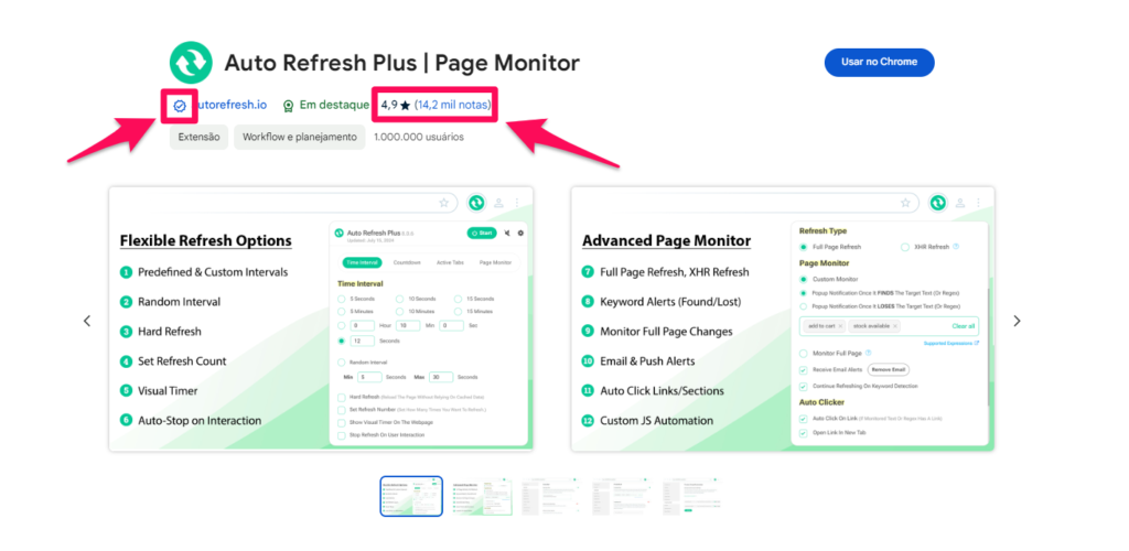 segurança nas instalações das extensões do google chorme para wordpress