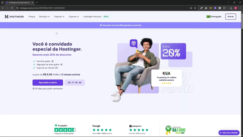 Recomendação de hospedagem